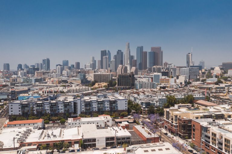 Thinking about living in Downtown LA? Here's the safest area we'd choose South Park offers modern high-rise living.